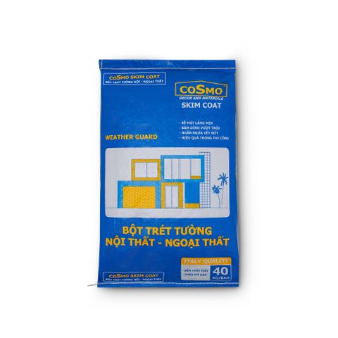  Bột trét tường COSMO Skim Coat (Nội/ngoại thất) 