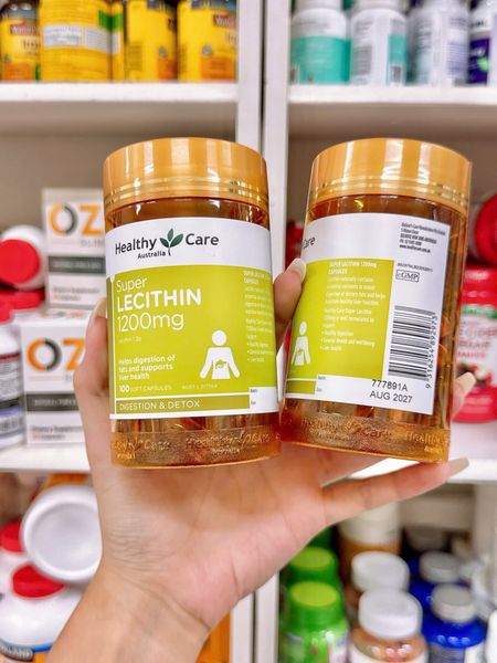 Tpcn viên uống đậu nành lecithin 1200mg