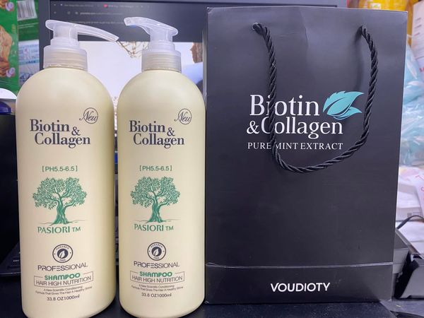 Cặp dầu gội biotin