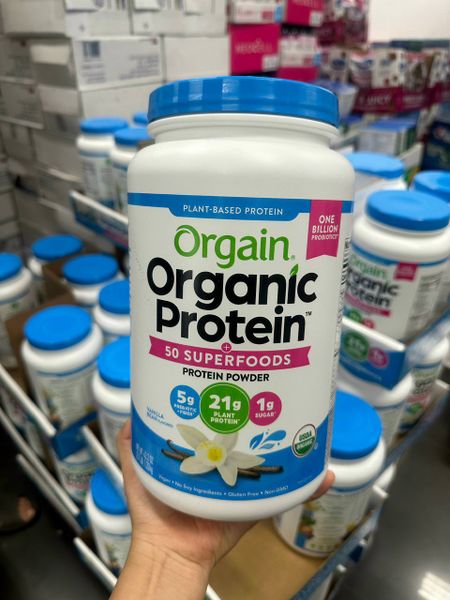 Bột Protein hữu cơ Orgain Organic Protein & Superfoods hương Vani