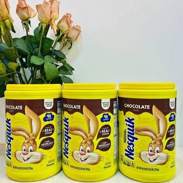 [HCM]Bột ca cao Nestle NESQUIK hương vị chocolate 1.275kg - Hàng Nhập Khẩu USA