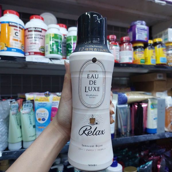 Viên Xả Nhật EAU DELUXE Relax Chai 520ml