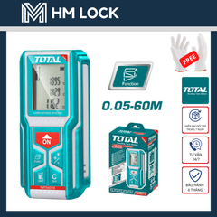 0.05-60M MÁY ĐO KHOẢNG CÁCH TIA LASER TOTAL - HÀNG CHÍNH HÃNG - TMT56016 - HM LOCK