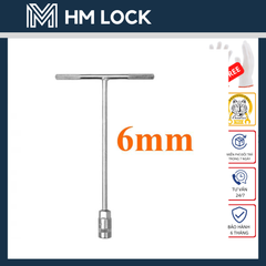 TUÝP ỐNG ĐIẾU CHỮ T 6MM BAIHU - HÀNG CHÍNH HÃNG - HM LOCK - 071006