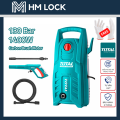 1400W MÁY XỊT RỬA ÁP LỰC CAO TOTAL - HÀNG CHÍNH HÃNG - TGT11316 - HM LOCK