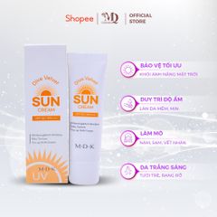 Kem Chống Nắng Nâng Tone Cao Cấp M.D.K 50G - Bảo Vệ Làn Da, Duy Trì Độ Ẩm & Hạn Chế Sạm, Nám