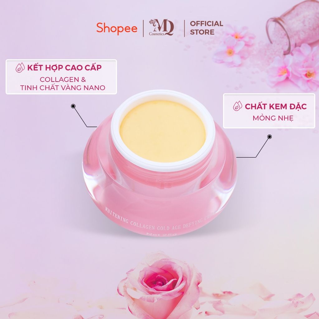 Kem Dưỡng Da ENYA Cao Cấp COLLAGEN Tinh Chất Vàng Nano 25G - Tái Tạo Da, Chống Lão Hoá, Dưỡng Ẩm, Bảo Vệ Da SPF50