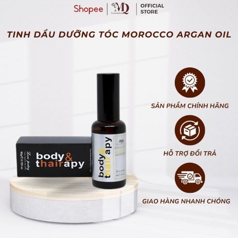 Tinh Dầu Dưỡng Tóc Morocco Argan Oil Giúp Tóc Óng Mượt, Vào Nếp 80ml