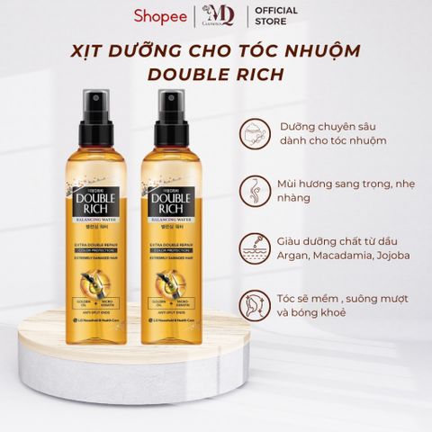 Nước Xịt Dưỡng Chuyên Sâu Dành Cho Tóc Nhuộm Double Rich Chai 250ml