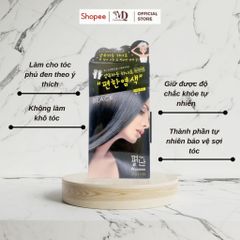 Dầu Gội Khô Nhuộm Tóc Màu Nâu, Dưỡng Tóc Hàn Quốc Dung Tích 150g