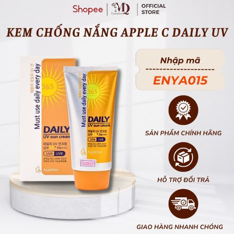 Kem Chống Nắng AppleC Daily UV Sun Cream SPF50+ PA++++ 70ml
