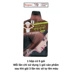 Dầu Gội Khô Nhuộm Tóc Màu Nâu, Dưỡng Tóc Hàn Quốc Dung Tích 150g