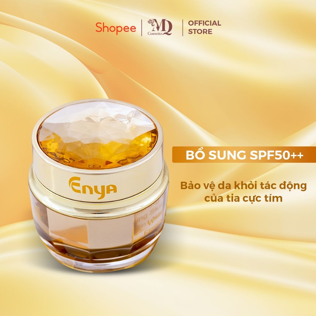 Kem Dưỡng Trắng Da ENYA Cao Cấp Chuyên Sâu 10IN1 25G - Trẻ Hóa Da, Mờ Nám & Tàn Nhang, SPF50+++