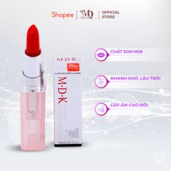 Son Thỏi Lì M.D.K Son Chiết Xuất Vitamin & Sáp Ong 3.5G - Dưỡng Ẩm Mềm Mịn & Lâu Trôi - 07 Màu Sắc Thời Trang