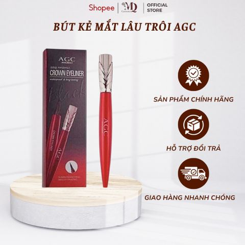 Bút kẻ mắt nước chống trôi lem AGC Crown eyeliner