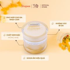 Kem Dưỡng Da OSHIYA Tinh Chất Collagen LingZhi Đông Trùng Hạ Thảo 20G - Hỗ Trợ Cải Thiện Nám, Tàn Nhang, SPF50++