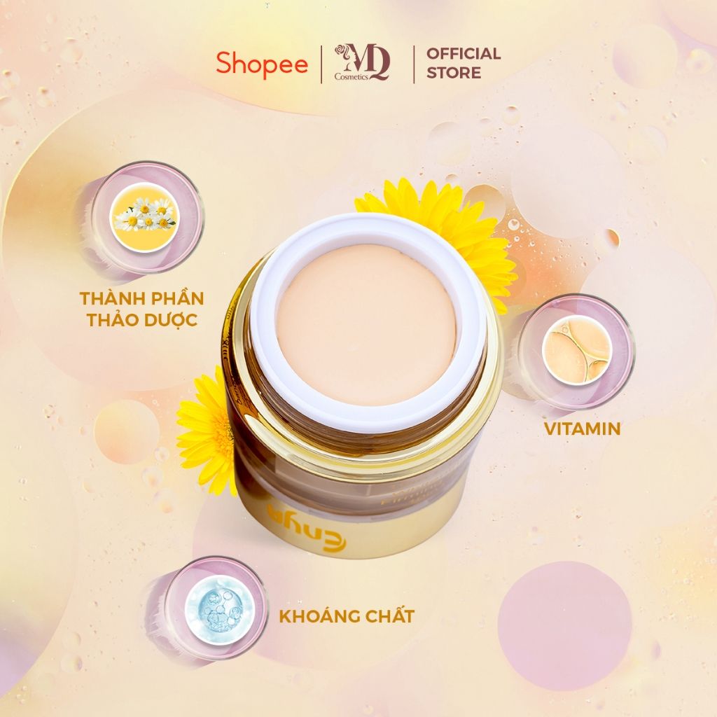 Kem Dưỡng Trắng Da ENYA Cao Cấp Chuyên Sâu 10IN1 25G - Trẻ Hóa Da, Mờ Nám & Tàn Nhang, SPF50+++