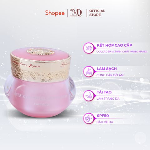 Kem Dưỡng Da ENYA Cao Cấp COLLAGEN Tinh Chất Vàng Nano 25G - Tái Tạo Da, Chống Lão Hoá, Dưỡng Ẩm, Bảo Vệ Da SPF50