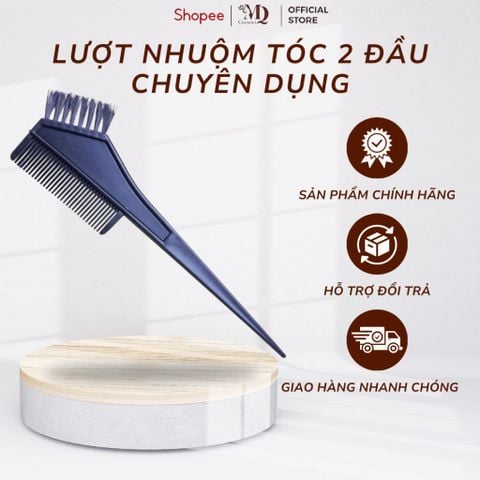 Lược Nhuộm Tóc Tiện Lợi 2 Đầu Chuyên Dụng (Loại Cao Cấp 19cm)