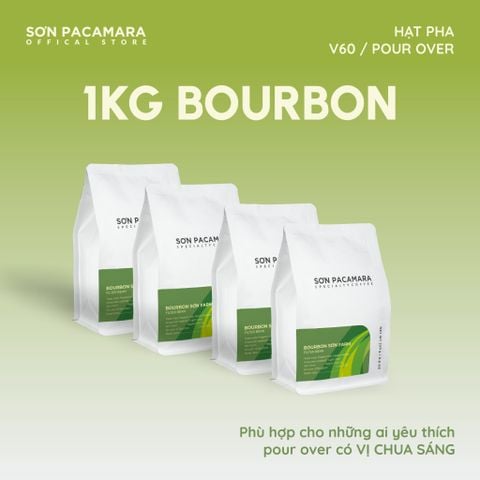 (Tiết kiệm 100K) Combo 1KG Bourbon Gói 250gr / 500gr - Phù Hợp Pha Pour Over