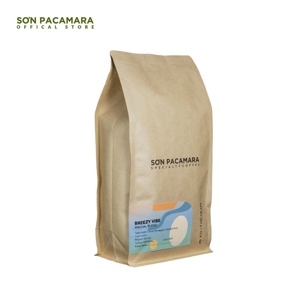 (Tiết kiệm 90K) Combo 1KG Breezy Vibe Gói 250gr/500gr - Phù Hợp Pha Pour Over / Espresso / Cold Brew
