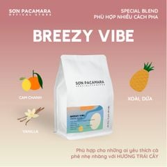 (Cà Mới) Cà Phê Cold Brew Gói Breezy Vibe, Special Blend, 100% Specialty Coffee, Hương Trái Cây, Vị Nhẹ, Rang Vừa, Gói 250gr / 500gr