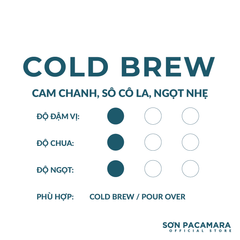 Gói Cold Brew - Sơn Farm - Phù Hợp Cold Brew / Pour over - Rang Nhạt