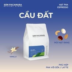 Cà Phê Espresso Gói Cầu Đất, 100% Specialty Coffee, Phù Hợp Cà Phê Sữa, Rang Vừa, Gói 250gr / 500gr
