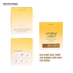 Cà Phê Phin Giấy Sơn Pacamara Gói Êm Đềm, Xay Mới, 100% Arabica, Đậm Vị, Túi 14gr / Hộp 10 Túi