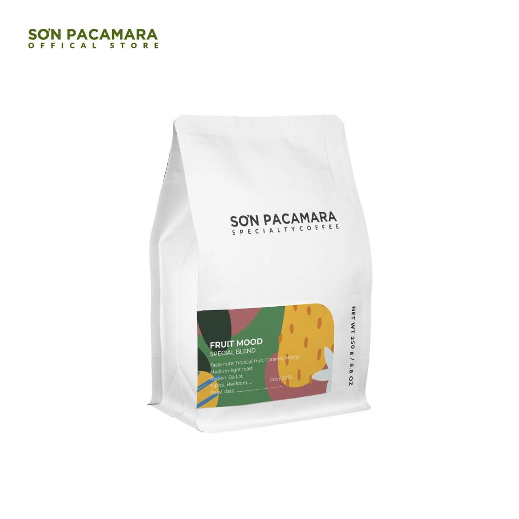 (Tiết kiệm 90K) Combo 1KG Fruit Mood Gói 250gr/500gr - Phù Hợp Pha Pour Over / Espresso / Cold Brew