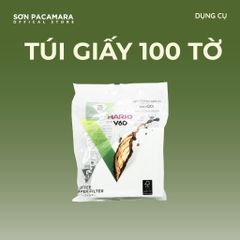 Giấy lọc cà phê HARIO V60 100 tờ (size 02, màu trắng)