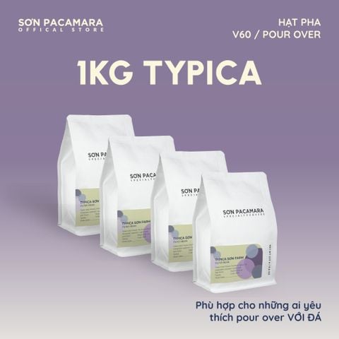 (Tiết kiệm 100K) Combo 1KG Typica Gói 250gr / 500gr - Phù Hợp Pha Pour Over
