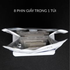 Cà Phê Phin Giấy Đen (Gói 8 Túi) – Phù hợp Cà Phê Đen