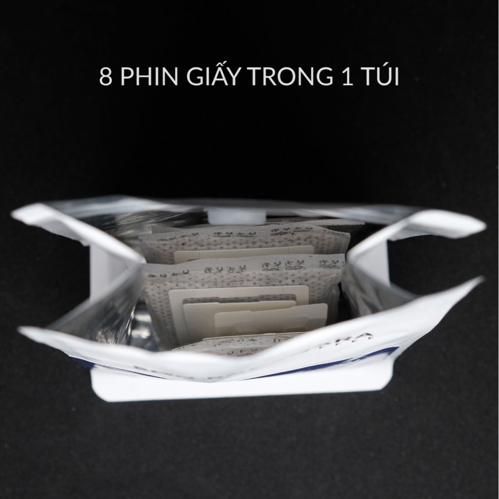 Cà Phê Phin Giấy Trắng (Gói 8 Túi) – Phù hợp Cà Phê Sữa