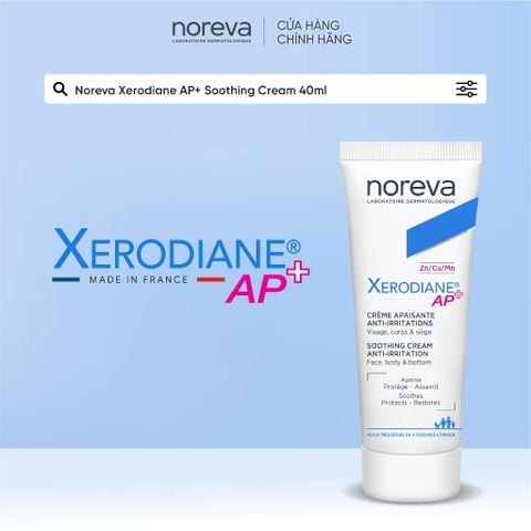 Kem dưỡng da làm dịu và cấp ẩm Noreva Xerodiane AP+ Soothing Cream 40ML 
