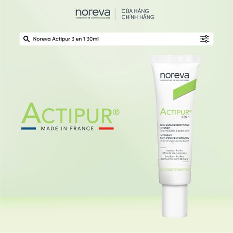  Kem bôi giảm mụn Noreva Actipur 3 En 1 30ml 