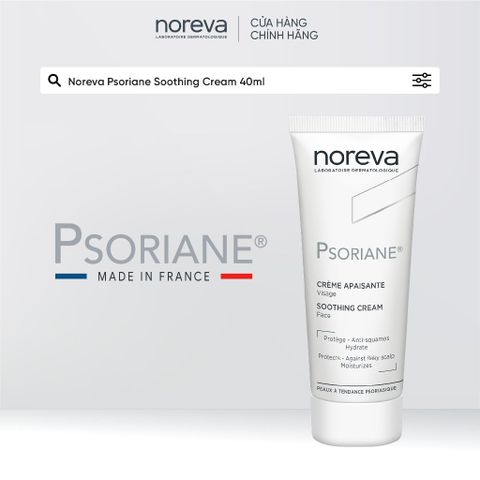  Kem dưỡng da vảy nến giúp làm mềm da và dịu da Noreva Psoriane Soothing 40ML 
