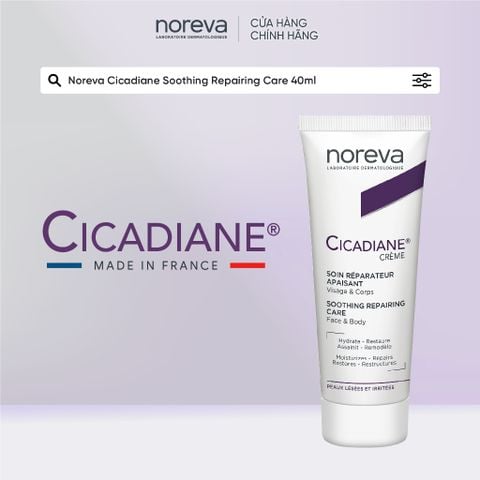  Kem dưỡng phục hồi da Noreva Cicadiane Soothing Repairing Care Cream 40ml 