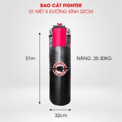 Bao Cát Fighter 01 mét, đường kính 32cm