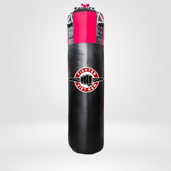 Bao Cát Fighter 0.8m, 1.0m, 1.2m x ĐK 36cm - Đỏ Đen