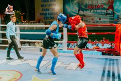 Găng Boxing Fighter Cao Cấp Thi Đấu - Boxing, KickBoxing, Võ Cổ Truyền, Muay Thái