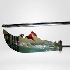 Đại Đao Nhôm Võ Cổ Truyền - Vovinam, Hậu thủ Đầu Rồng, Lưỡi Chạm Rồng