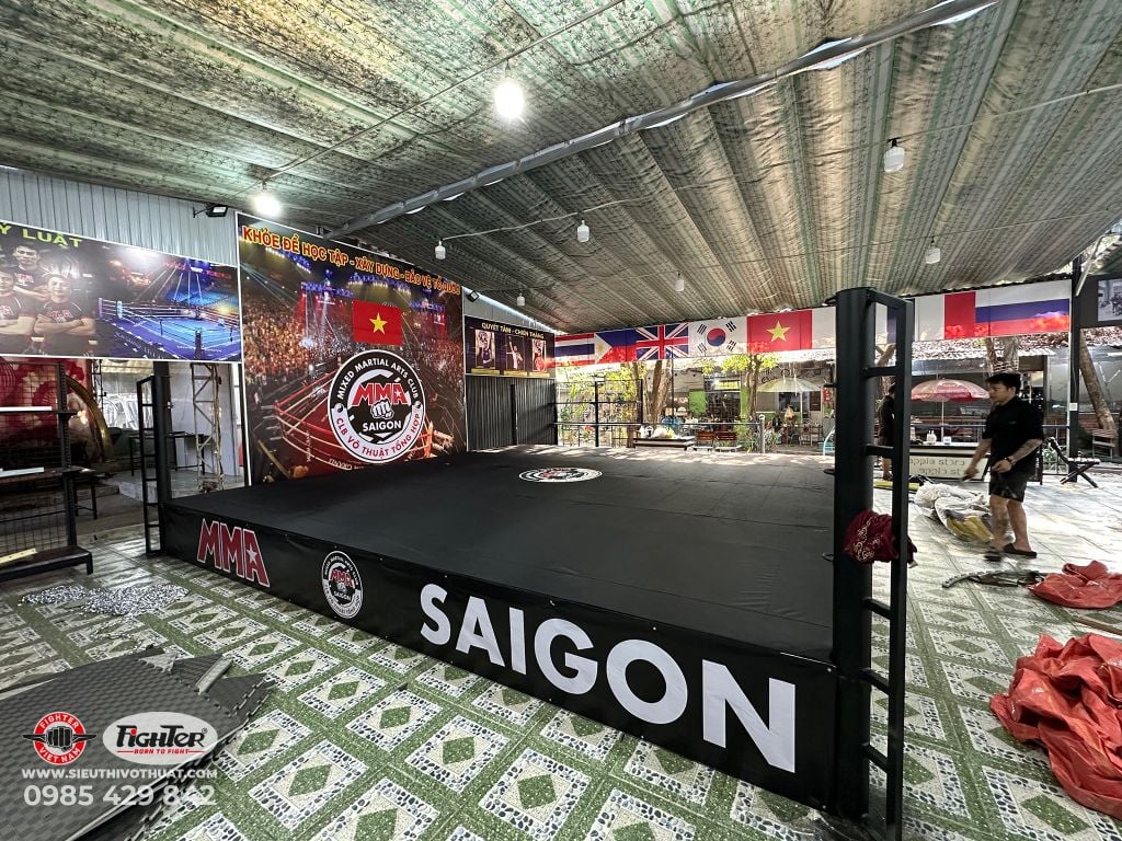 Sàn Đài Fighter Tập Luyện: Boxing, MuayThai, Kickboxing, Võ Cổ Truyền...