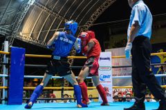 Giáp Chân Thi Đấu Muay Fighter