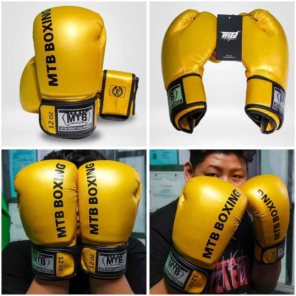 Găng Boxing MTB Vàng