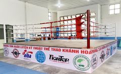 Sàn đài thi đấu Fighter - đủ Tiêu Chuẩn thi đấu các giải  Quốc Gia Muay - Boxing - KickBoxing - Võ Cổ Truyền
