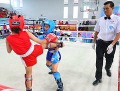 Găng Boxing Fighter Cao Cấp Thi Đấu - Boxing, KickBoxing, Võ Cổ Truyền, Muay Thái