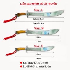 Liễu Đao Nhôm Võ Cổ Truyền PT