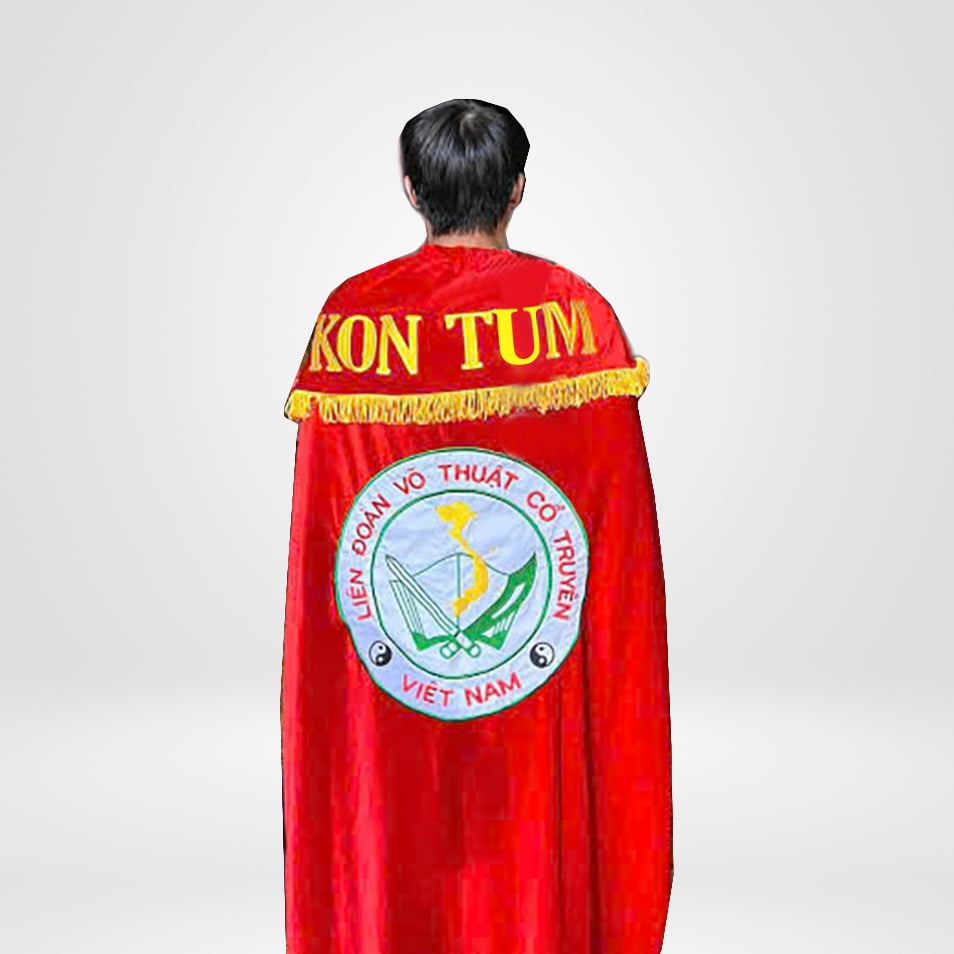 Áo Choàng Thêu Võ Cổ Truyền, VOCOTRUYEN - Chữ, Logo Thêu
