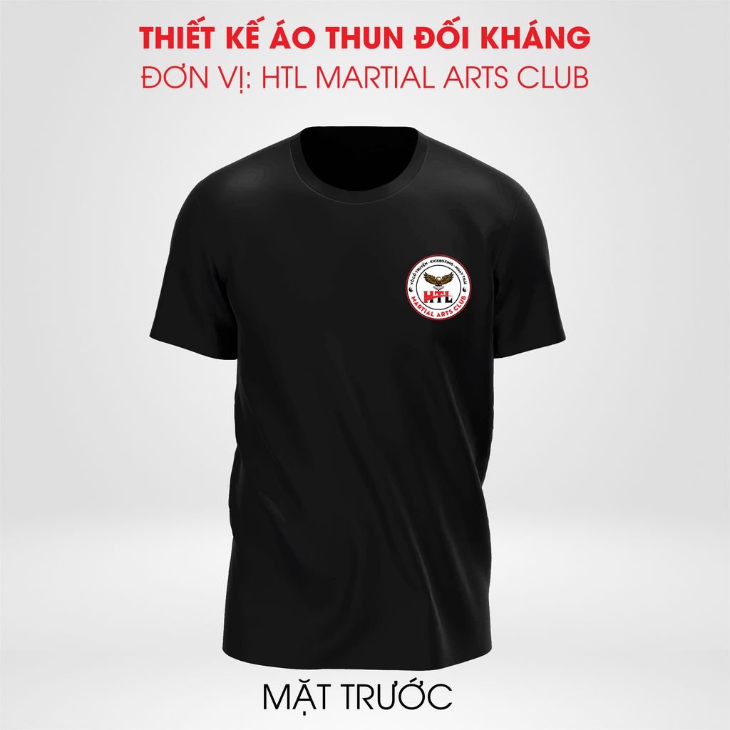 Thiết kế Áo Thun Võ Thuật cho Câu Lạc Bộ - Võ Đường